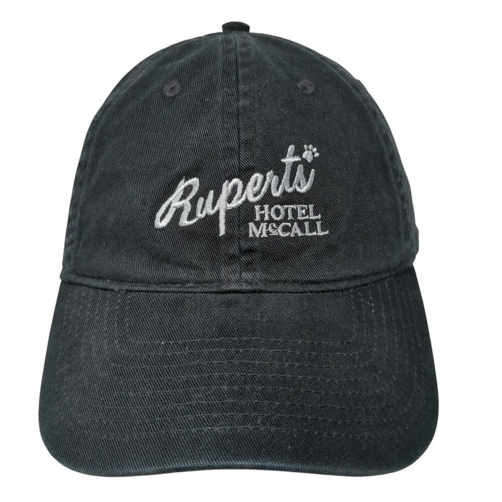 Ruperts Hotel McCall Slideback Baseball Cap Black One Size Adjustable Cali Fame